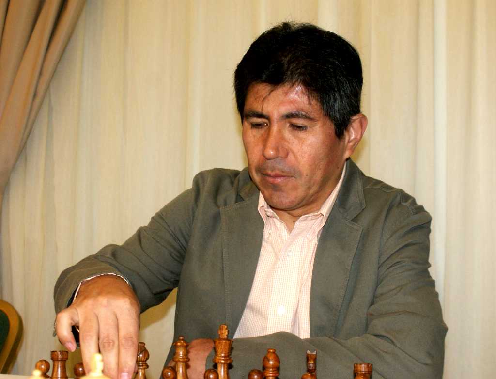 Turneringsvinner Julio Granda Zuniga.
