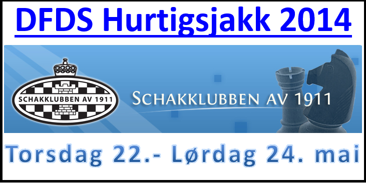 DFDS Hurtigsjakk 2014