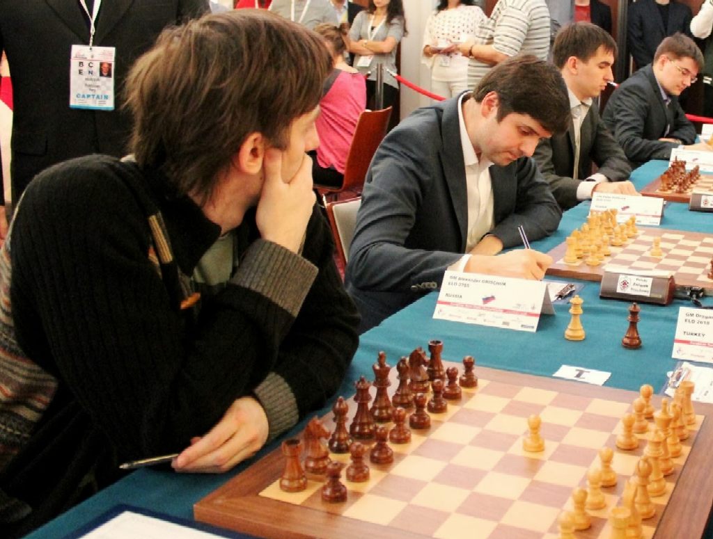 Russland (Grischuk, Svidler etc) skuffer i lag-EM.
