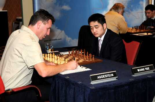 Simen Agdestein mot Wang Yue