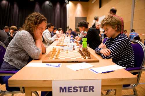 Toppoppgjr i Mester: Sahl - Mihajlov.