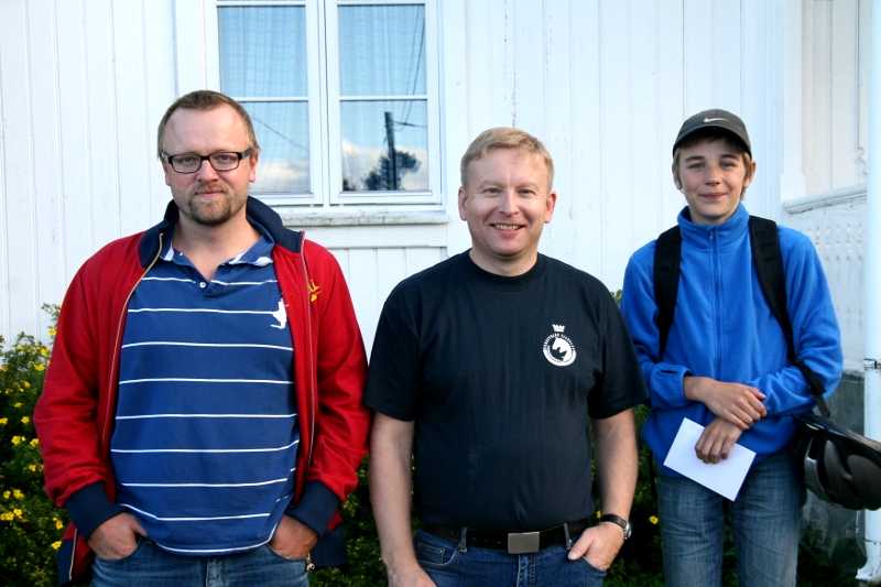 Gruppevinnerne Trond Gabrielsen, Espen Lken og Cornelius Kvendseth