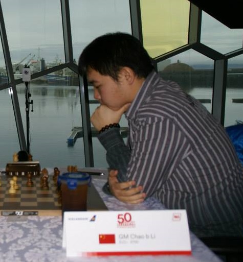 Chao Li til topps i Reykjavik.