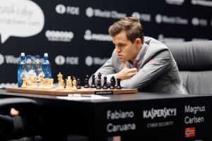 Carlsen hadde aldri problemer i femte matchparti