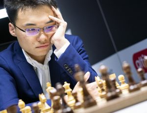 Yangyi Yu er på andreplass etter 5 runder