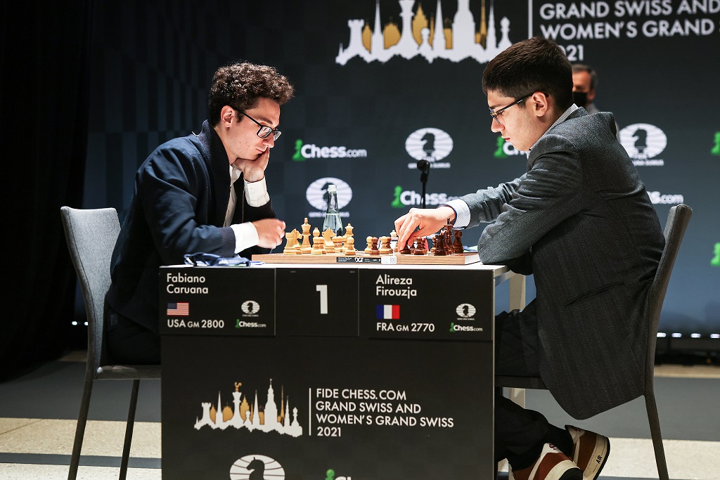 Firouzja, Alireza (2777) -- Sarana, Alexey (2682), FIDE Grand