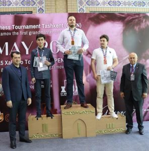 De tre beste i Tashkent Open