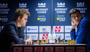 Carlsen med en overbevisende seier mot Giri