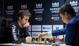 Carlsen mot Wang Hao