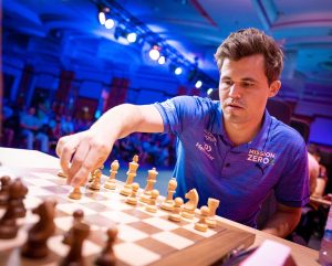 Carlsen har overtatt ledelsen i Kroatia