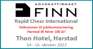 Advokatfirmaet FINN Rapid Chess International 2022