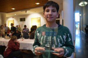 David Myrseth Nilsen vant klasse E (11 år)