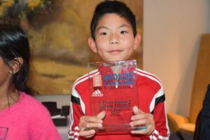 Eivind Jiabao Ji vant klasse F (10 år)