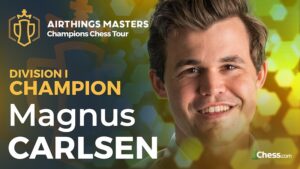 Carlsen vant Airthings Masters