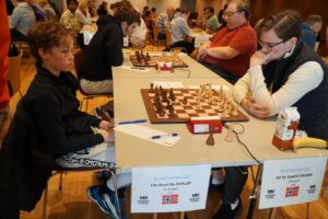 Kvaløy og Kaasen spilte remis i tredje runde