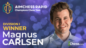 Carlsen vant Aimchess Rapid