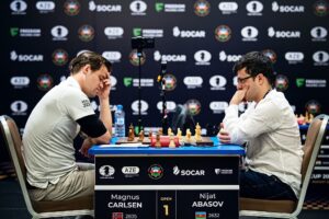 Carlsen vant semifinalen mot Abasov