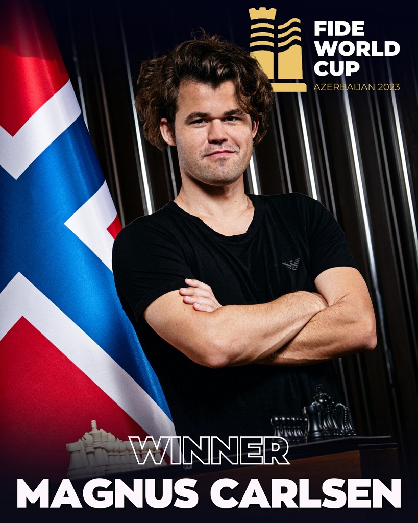 Carlsen vant FIDE World Cup