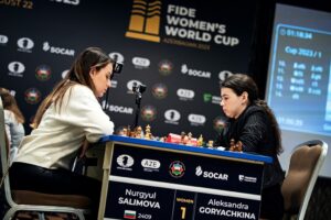 Salimova - Goryachkina i kvinnefinalen