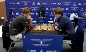Carlsen misset en god sjanse mot Keymer