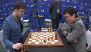 Fedoseev og Yangyi Yu deler ledelsen med Carlsen