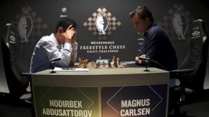 Heller ikke Abdusattorov kunne stoppe Carlsen