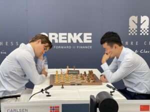 Carlsen spilte remis mot Ding Liren
