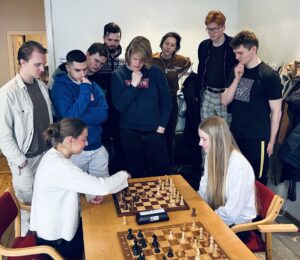 Heldigvis ble det tid til litt sjakk også under USF-akademiets samling i Bergen