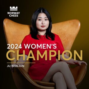 Ju Wenjun vant Norway Chess Women 2024