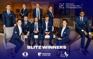 WR Chess vant FIDE World Blitz Team Championship 2024