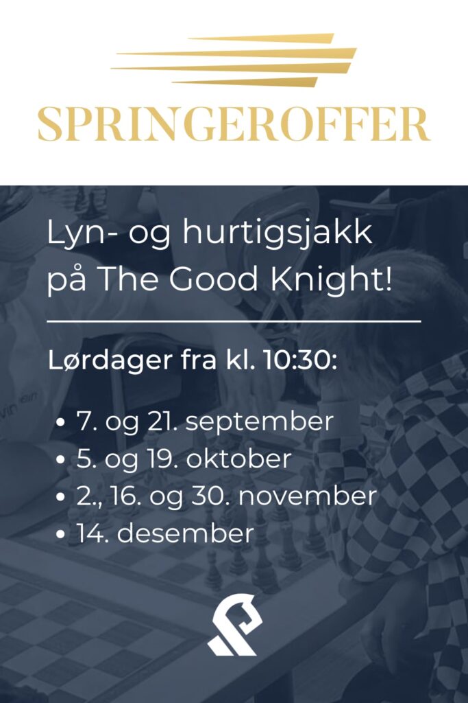 SpringerOffer - Lyn- og hurtigsjakk på The Good Knight