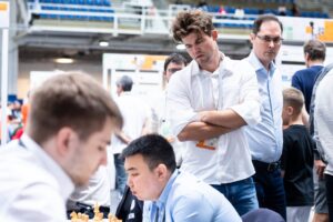 Carlsen vant sitt siste OL-parti i denne omgang