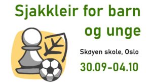 Sjakkleir for barn og unge i Oslo