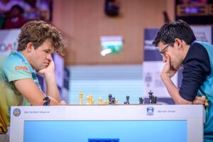 Carlsen og Giri spilte remis i sjette runde