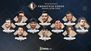 Deltakerne i Freestyle Chess Grand Slam 2025 Weissenhaus