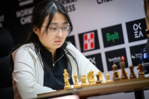 Ju Wenjun har tatt ledelsen blant kvinnene
